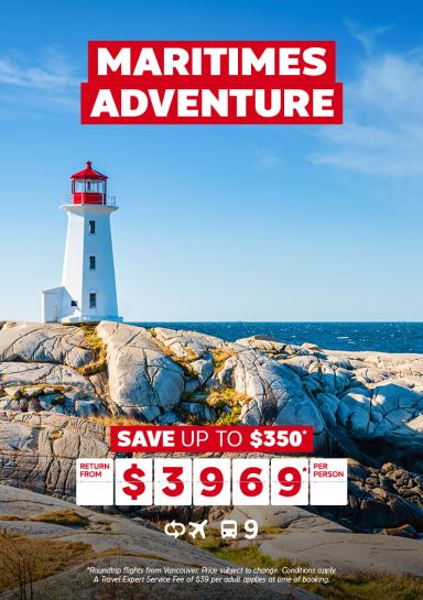 Cosmos Maritimes Adventure Save up to $350* return from $3969* per person