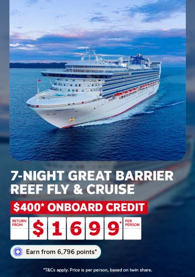 7 night great barrier reef fly and cruise