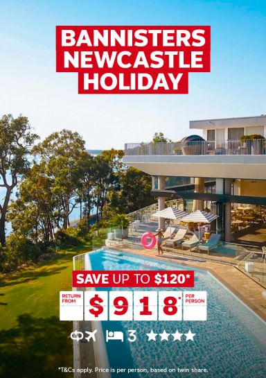 bannisters newcastle holiday save up to $120 return from $918 person