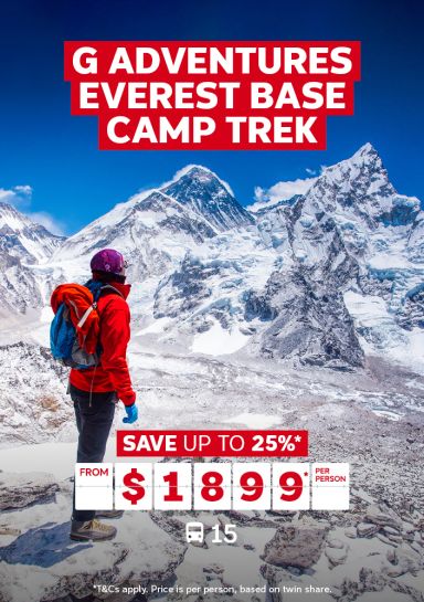 g adventures everest base camp trek