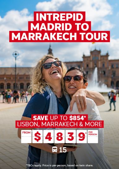 Intrepid madrid to marrakech tour save up to $854