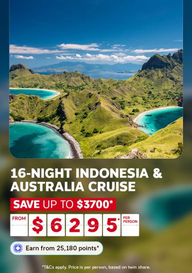 16 night indonesia and australia cruise
