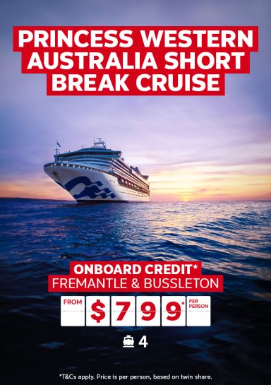 princess western australia short break cruise