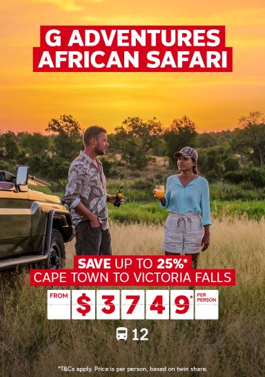 g adventures african safari