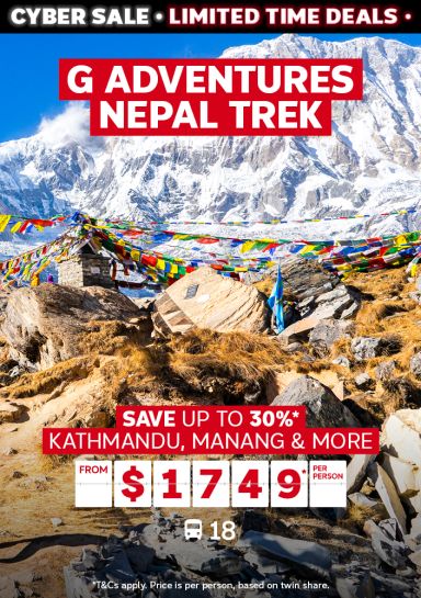 G Adventures Nepal Trek. Save up to 30%* Kathamandu, Manang & more from $1749* per person