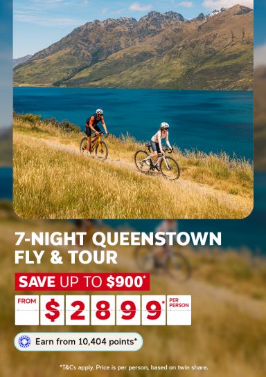 7-night queenstown fly & tour