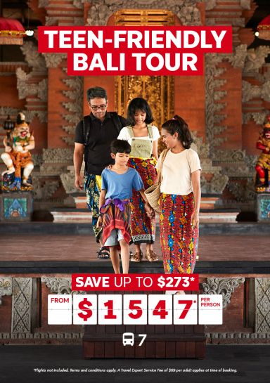 Teen-Friendly Bali Tour - Save up to $273* from $1547* per person