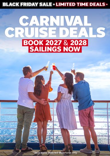 Carnival cruise deals. Book 2027 & 2028 sailings now