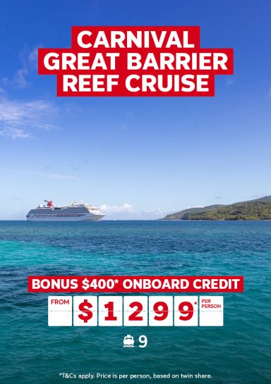 carnival great barrier reef cruise 