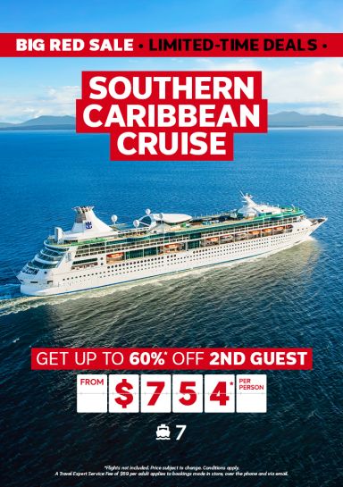 Southern Caribbean Cruise from $754* per person