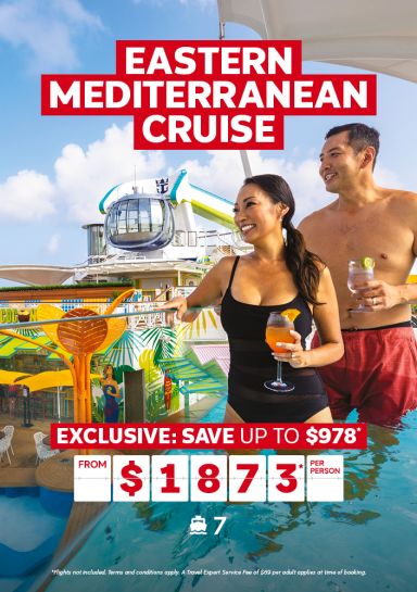 Eastern Mediterranean Cruise - Exclusive Save up to $978* from $1873* per person
