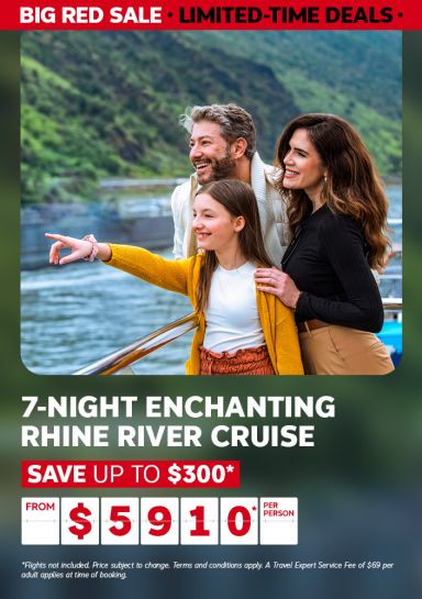 7-night Enchanting Rhine River Cruise - Save up to $300* from $5910* per person