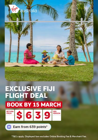 exclusive fiji flight deal