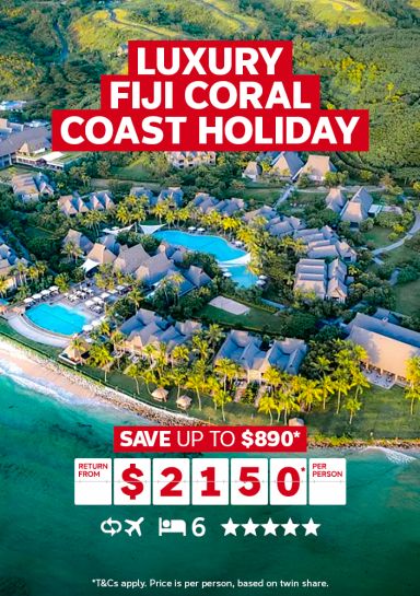 luxury fiji coral coast holiday