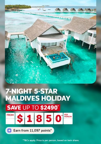 7 night 5 star maldives holiday