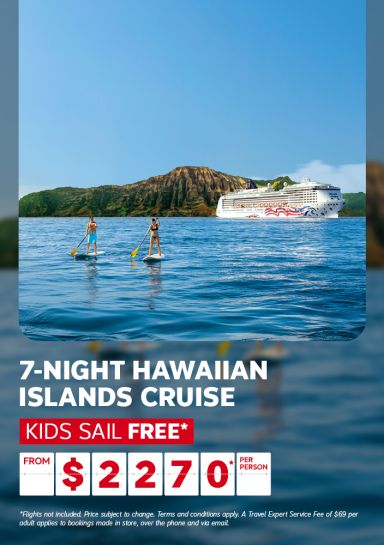 Weekly Deal Tile - Norwegian Cruise Line - Hawaiian Islands | October 16-23