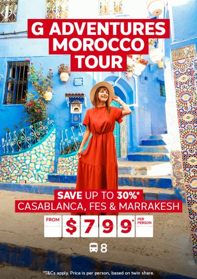 G adventures morocco tour save up to 30% casablanca, fes & marrakesh