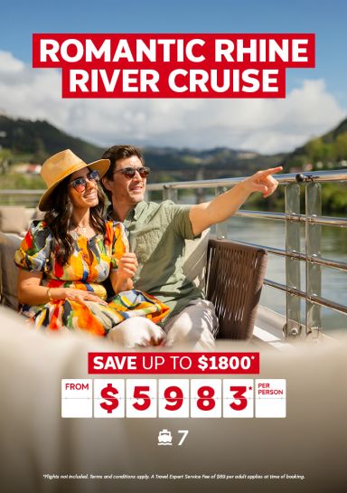Romantic Rhine river cruise from $5983* per person | Save up to $1800*