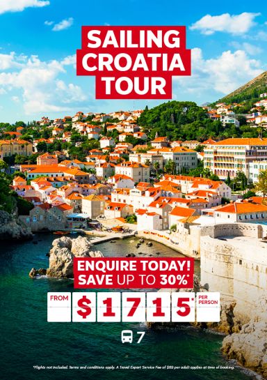 G Adventures Sailing Croatia Tour from $1715* per person