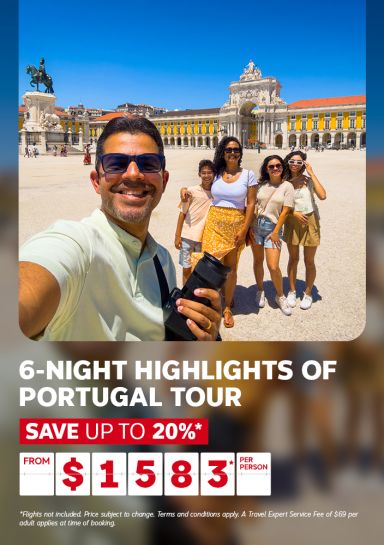 Weekly Deal Tile - G Adventures Tour - Portugal | August 28-September 4