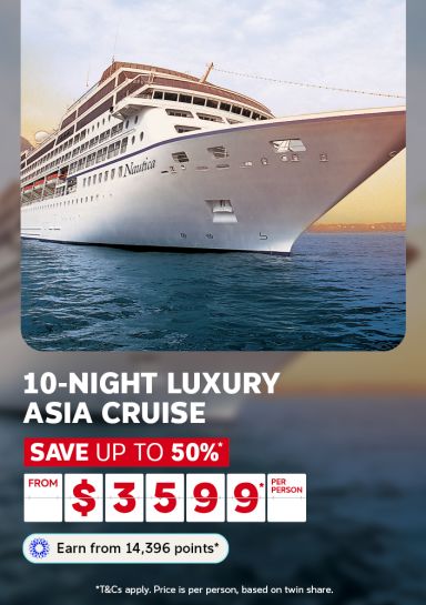 10-night luxury asia cruise