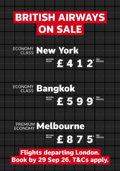 British Airways Sale