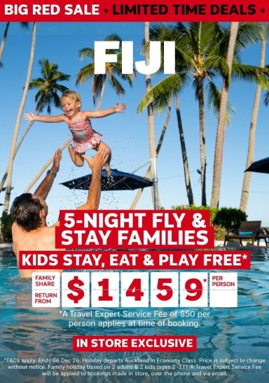 Fiji | 5-Night Fly & Stay Families