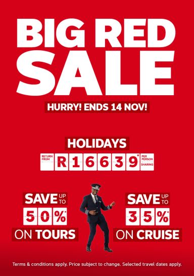 big red sale