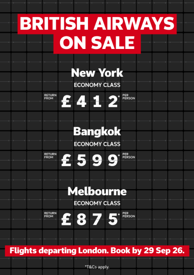 British Airways Sale
