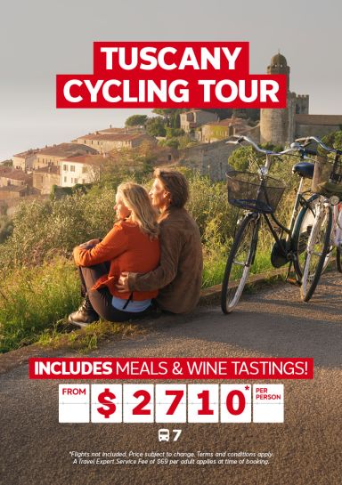 Tuscany Cycling Tour with Exodus - Includes Meals & Wine Tastings! From $2710* per person