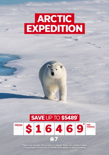 Arctic Expedition from $16469* per person | Save up to $5489*
