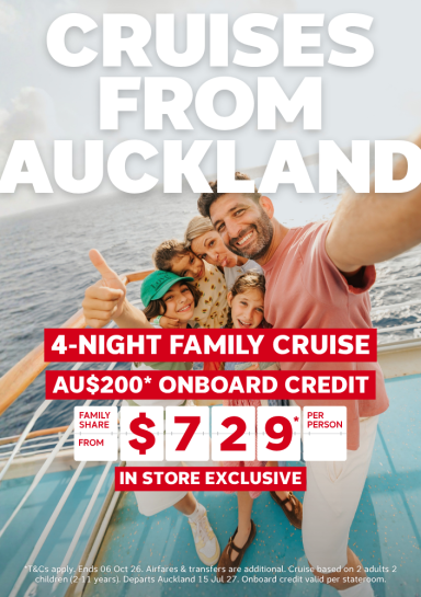 Cruises From Auckland