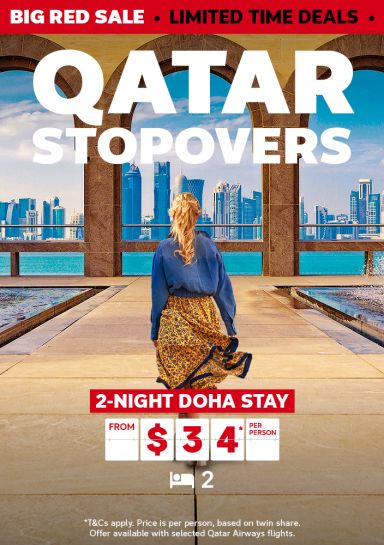Qatar Stopovers. 2-night Doha Stay from $34* per person