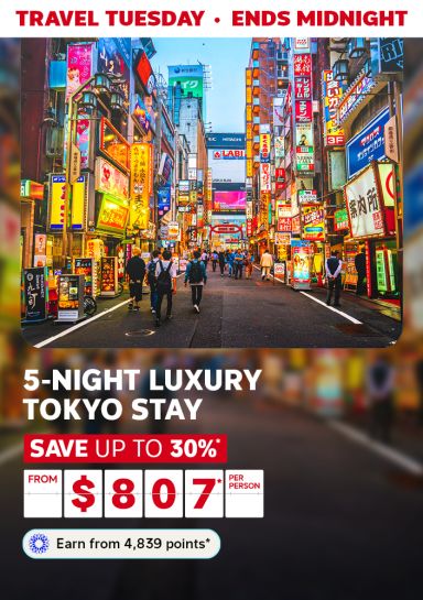 Travel Tuesday Luxury stay Tokyo 