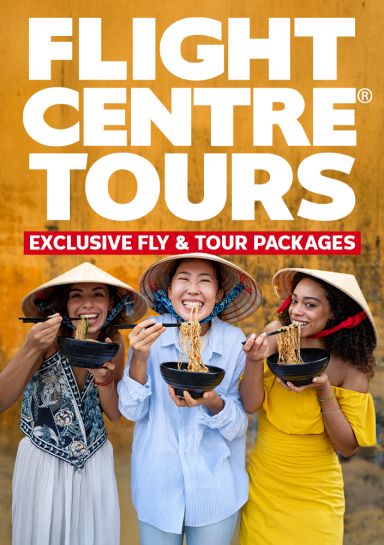 Flight Centre tours. Exclusive fly & tour packages