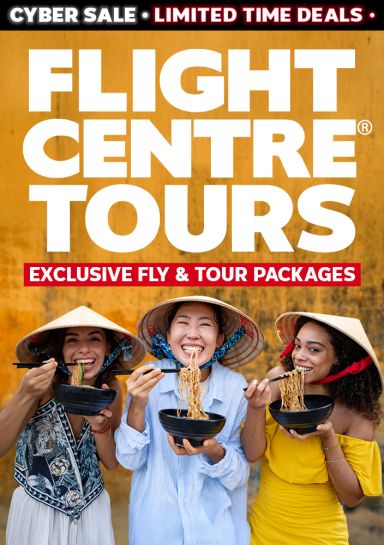 Flight Centre tours. Exclusive fly & tour packages