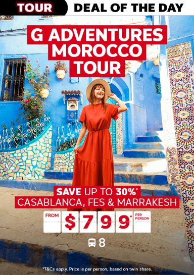 G Adventures Morocco Tour. Save up to 30%* Casablanca, Fes & Marrakesh from $799* per person