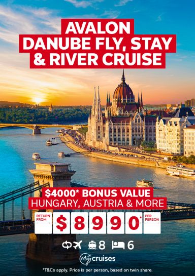 avalon danube fly stay and river cruise