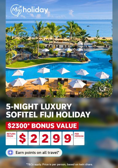 5 night luxury sofitel fiji holiday
