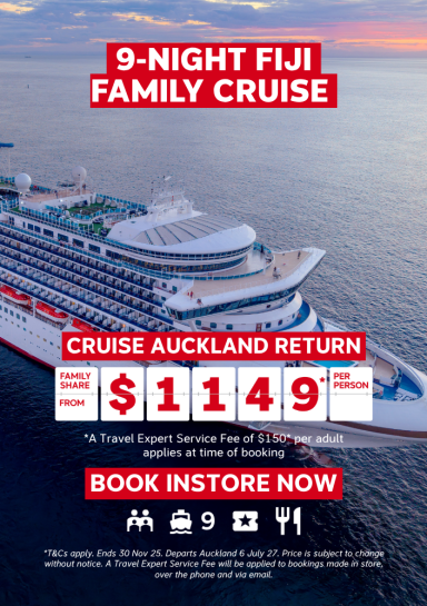 9-NIGHT FIJI FAMILY CRUISE