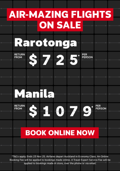 AIR-MAZING FLIGHTS ON SALE