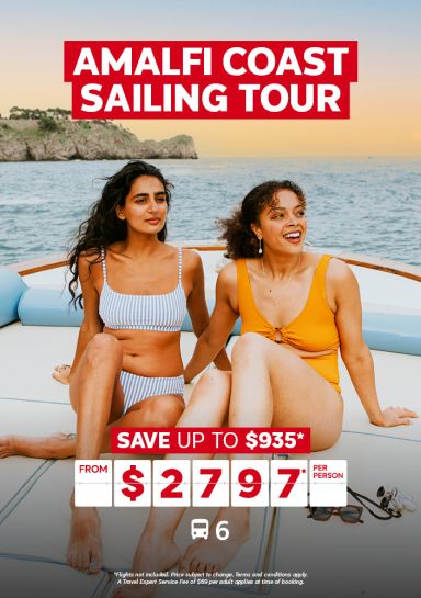 Amalfi Coast Sailing tour from $2797* per person | Save up to $935