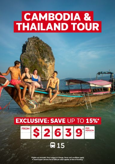Cambodia & Thailand Tour from $2639* per person | Exclusive: Save up to 15%*