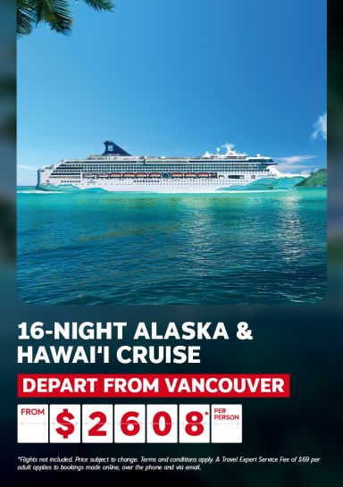 NCL 16 Night Alaska and Hawai'i Cruise