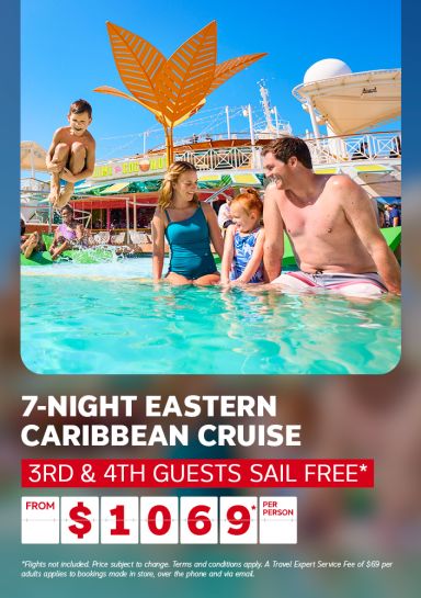 7-night Eastern Caribbean cruise with Royal Caribbean - From $1069* per person