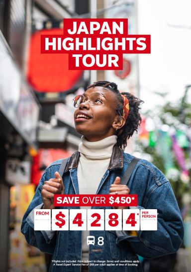 Japan Highlights 8-night Intrepid Tour - Save over $450* from $4284* per person