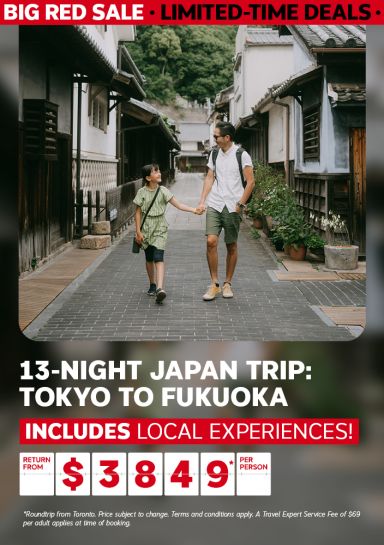 Big Red Sale - Flight Centre Vacation Japan