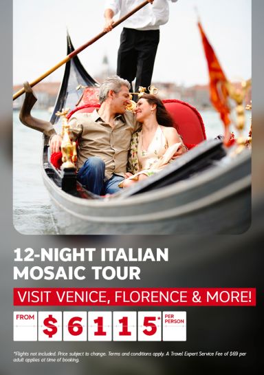 Globus 12-Night Italian Mosaic Tour