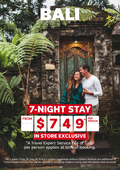 BALI | 7-NIGHT STAY 