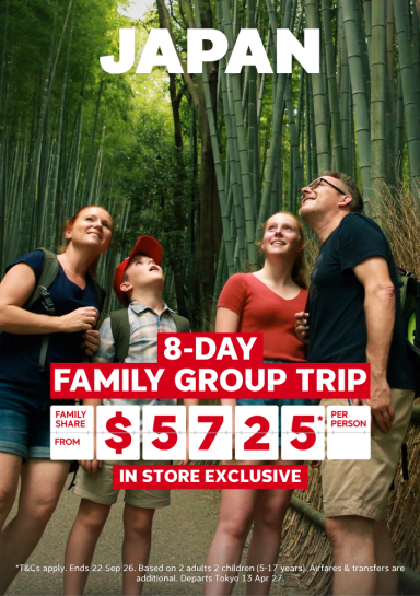 Japan 8-Day Family Group Tour